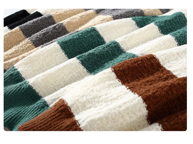 LP | Confortevole maglione largo a righe 2024