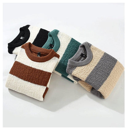 LP | Confortevole maglione largo a righe 2024