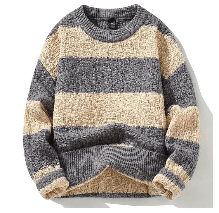 LP | Confortevole maglione largo a righe 2024