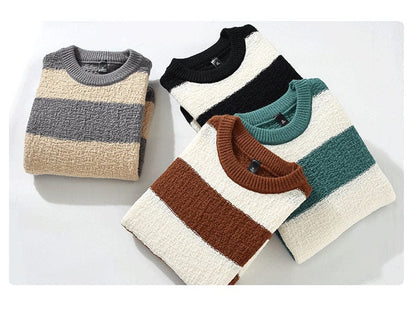 LP | Confortevole maglione largo a righe 2024