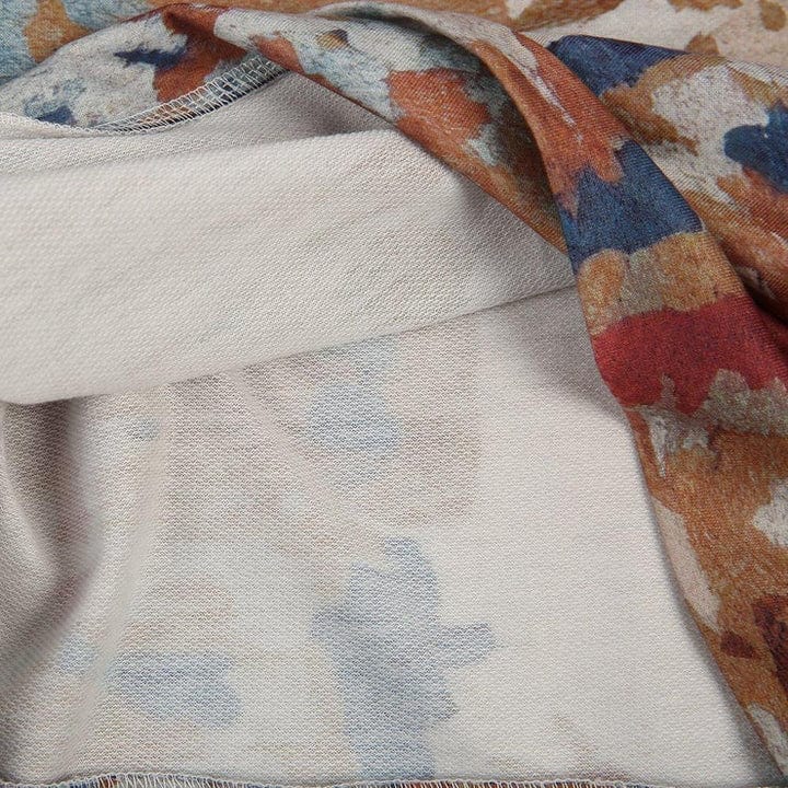 LP | Maglione con stampa astratta