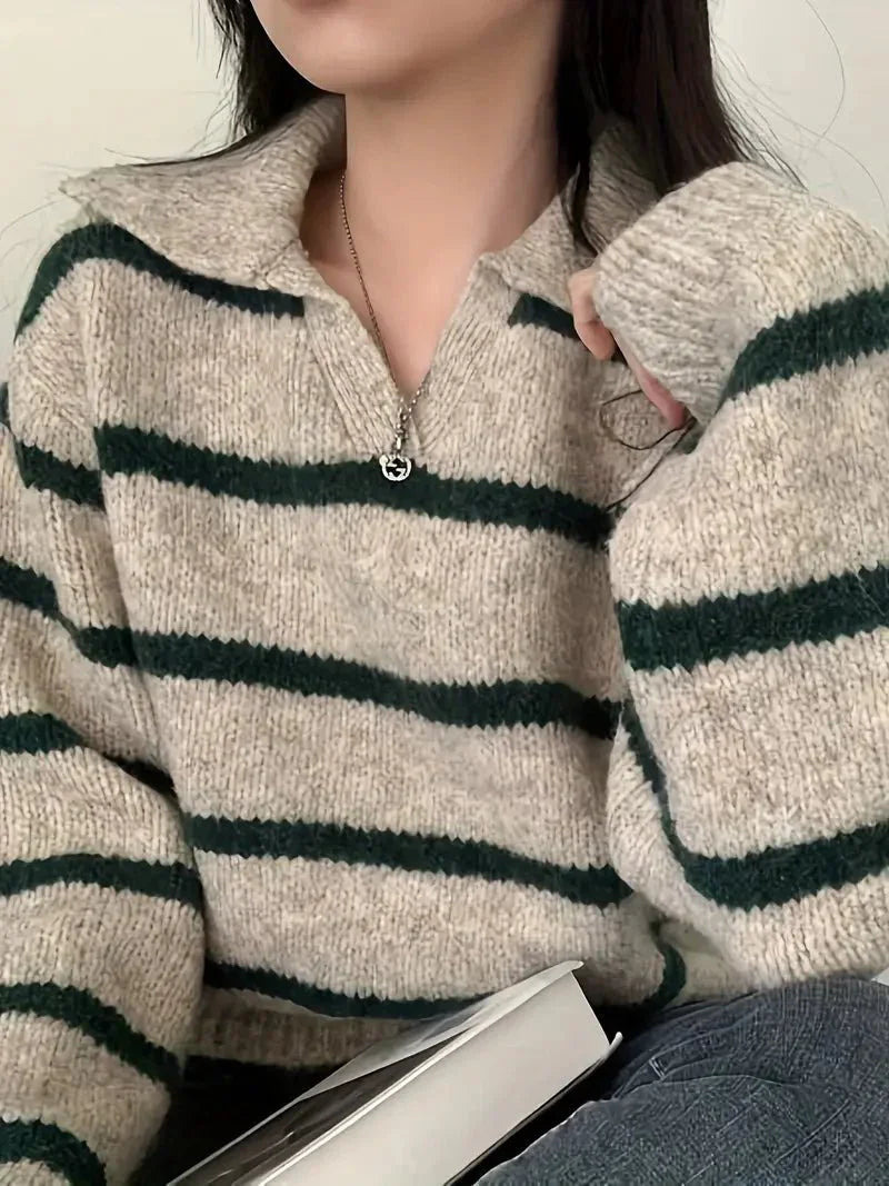 Maglione dal design curato