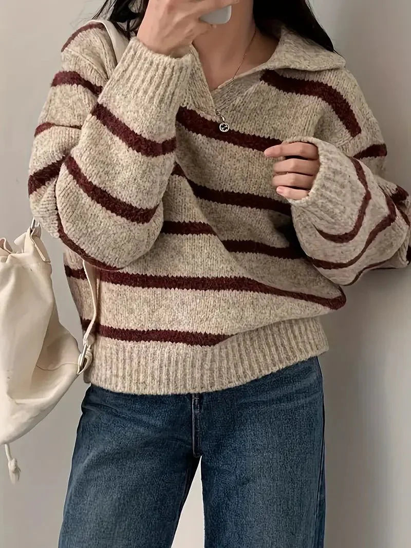 Maglione dal design curato