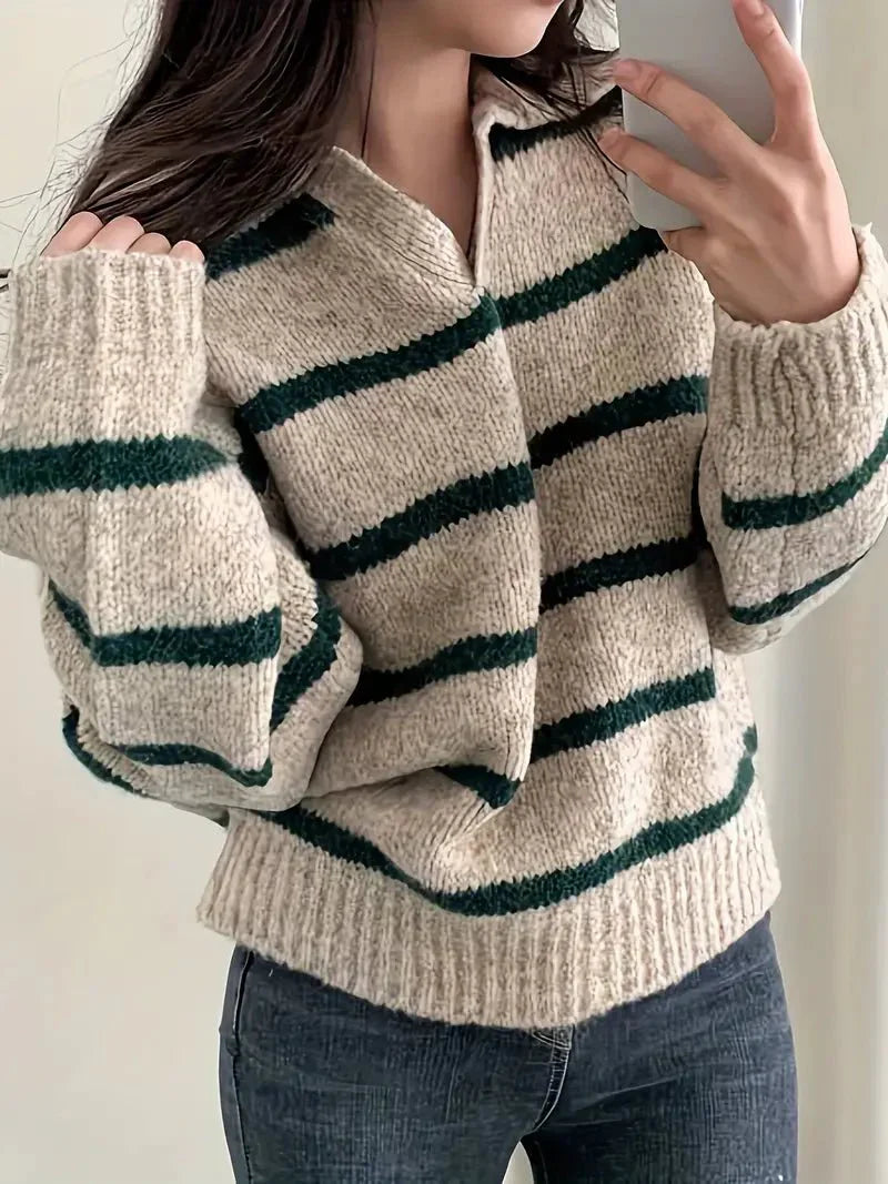Maglione dal design curato