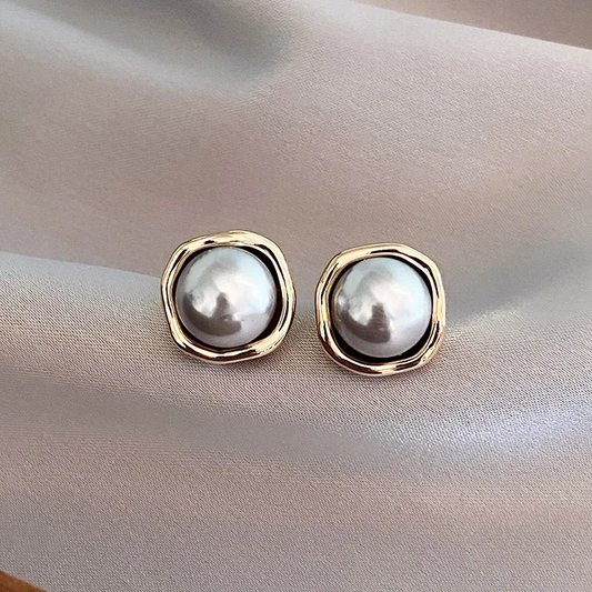 Perla Orecchino vintage fatto a mano