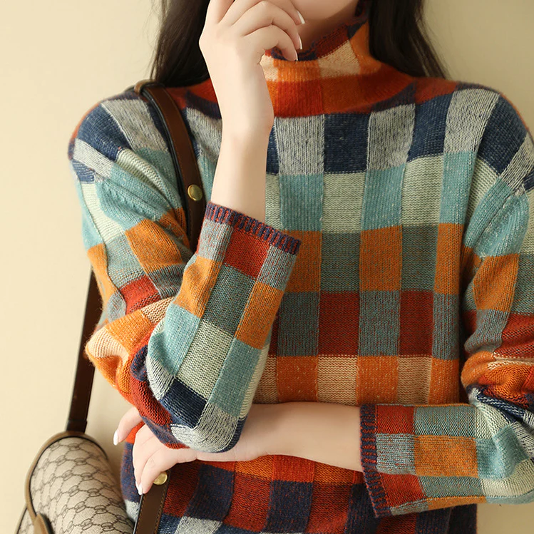 Maglione dal design curato