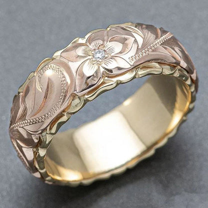 Oro Anello romantico per momenti speciali