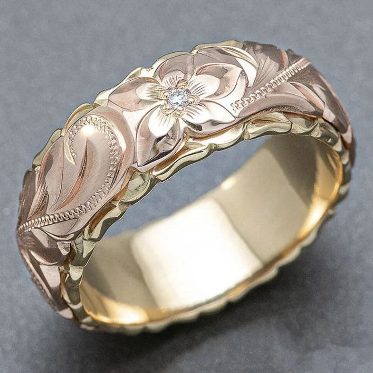 Oro Anello romantico per momenti speciali