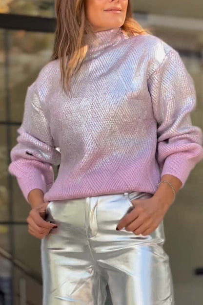 Maglione dal design curato