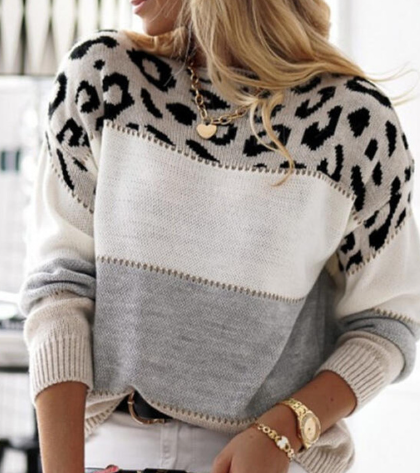 Maglione dal design curato