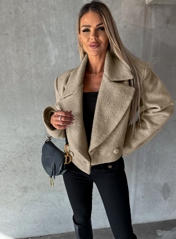 LP | Giacca lunga con bottoni e tasche