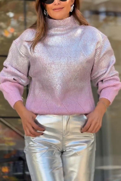 Maglione dal design curato