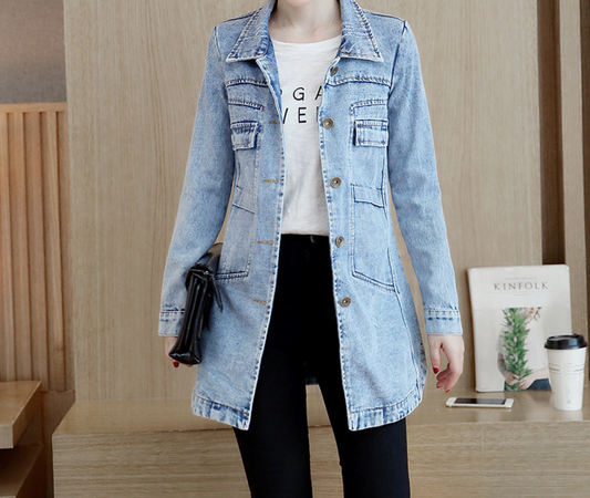 LP | Giacca di jeans oversize e casual