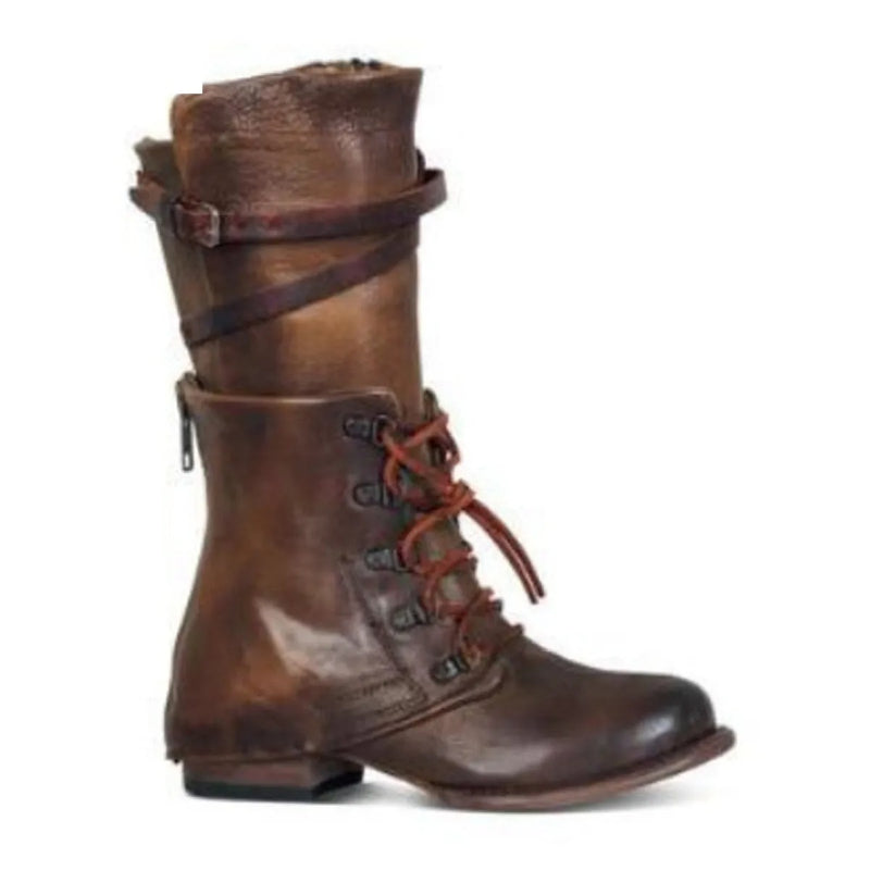ER | Stivali stringati Boho