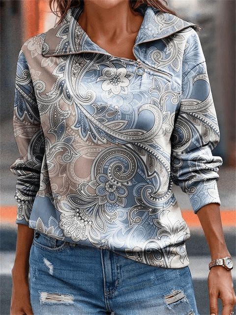 LP | Elegante maglione con zip