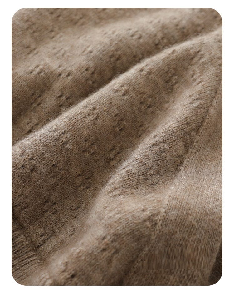 LP | Maglia in cachemire con scollo a V a croce