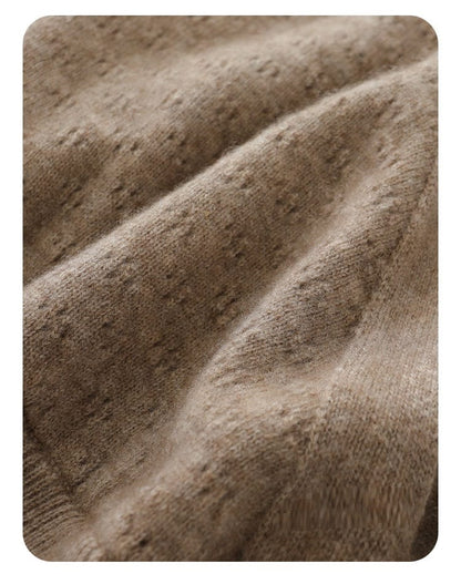 LP | Maglia in cachemire con scollo a V a croce