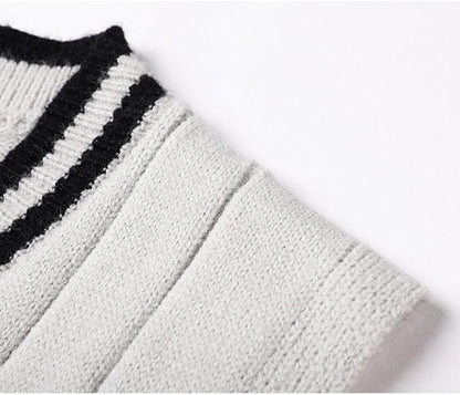 LP | Maglione a righe in maglia da uomo