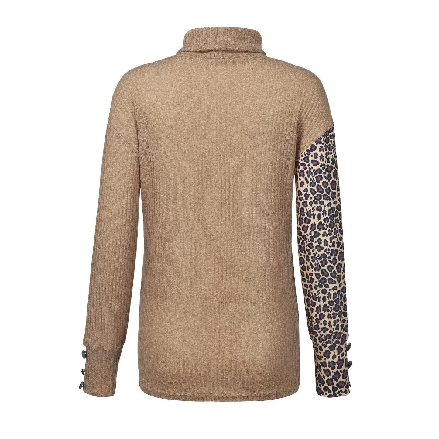 LP | Maglia patchwork con stampa leopardo 2024