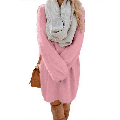 LP | Miniabito lavorato a maglia con stile maglione