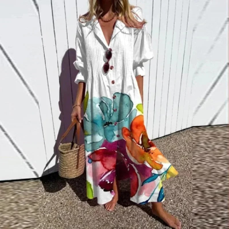 ER | Maxi abito classico boho