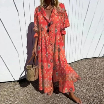 ER | Maxi abito classico boho