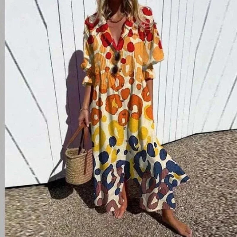 ER | Maxi abito classico boho