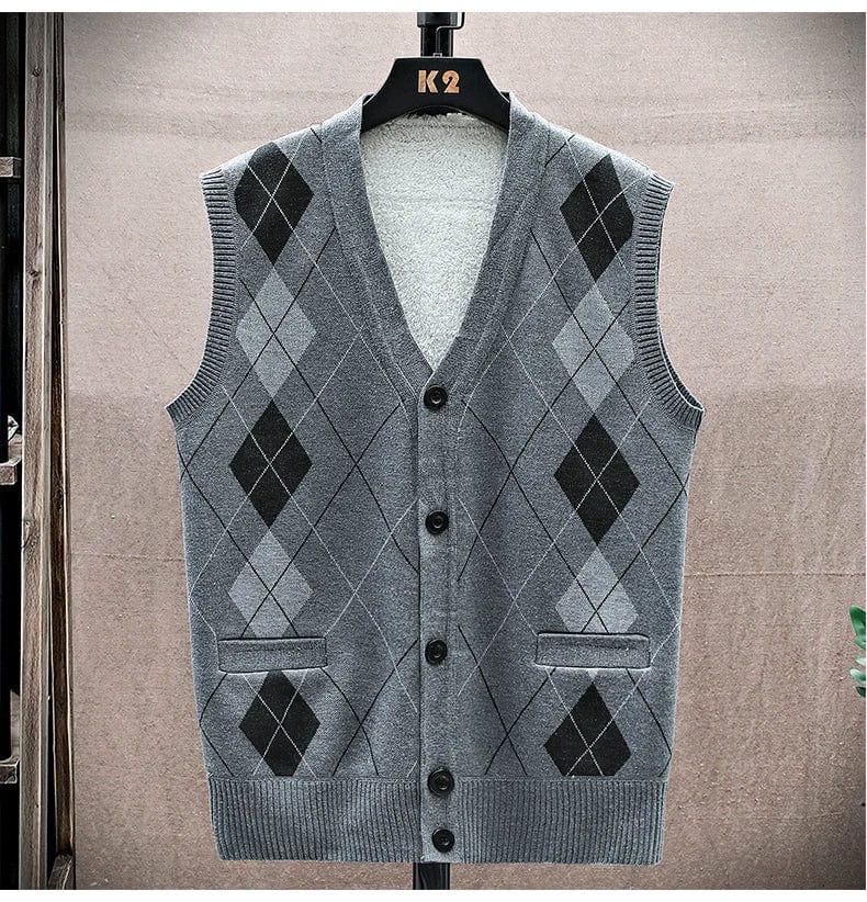 LP | Maglia casual senza maniche con scollo a V