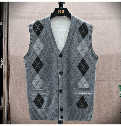 LP | Maglia casual senza maniche con scollo a V