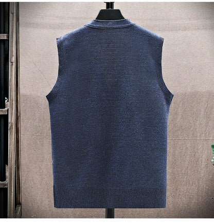 LP | Maglia casual senza maniche con scollo a V