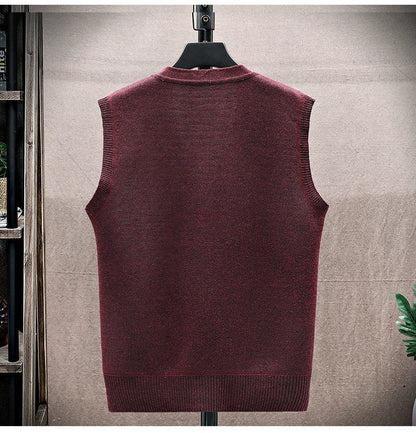 LP | Maglia casual senza maniche con scollo a V