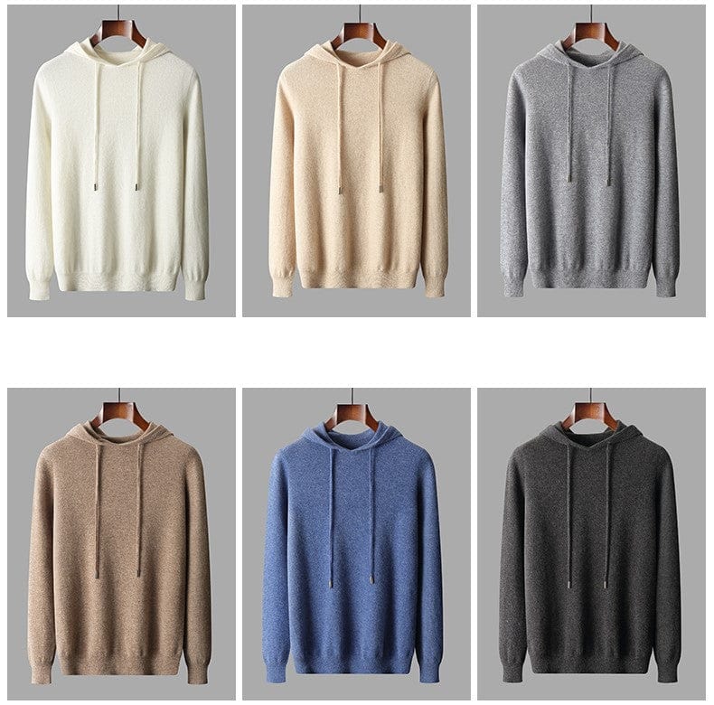 LP | Felpa con cappuccio in maglia senza cuciture