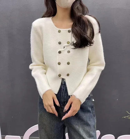 LP | Maglia da donna con abbottonatura a doppio petto
