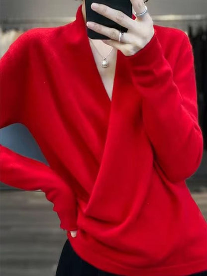 LP | Maglia kimono in lana merino