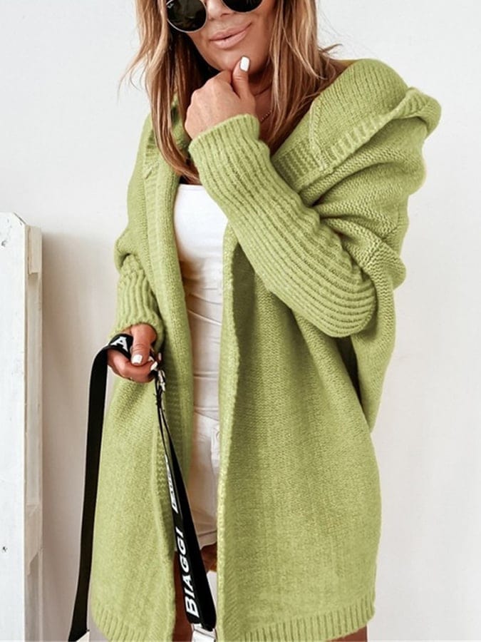 LP | Cappotto donna con cappuccio Maglione