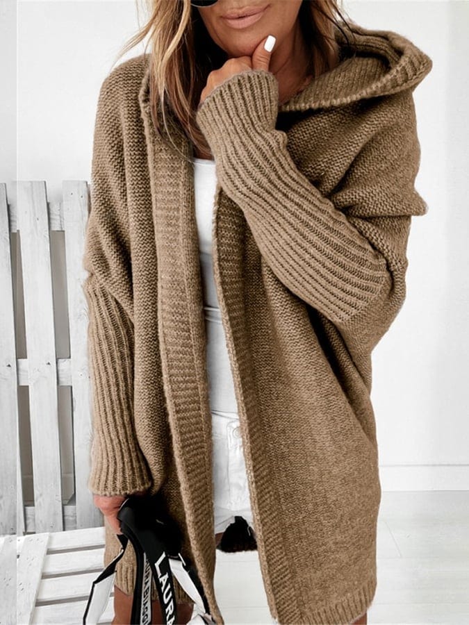 LP | Cappotto donna con cappuccio Maglione