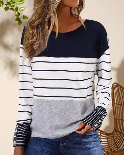 LP | Top con stampa a righe