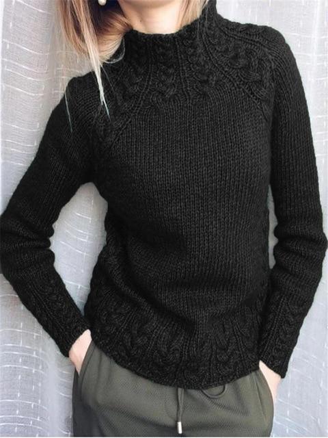 Maglione dal design curato