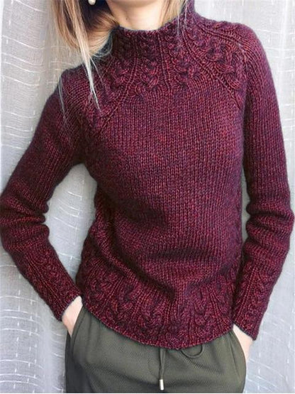 Maglione dal design curato
