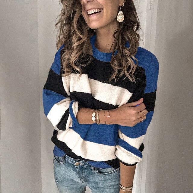 Maglione dal design curato