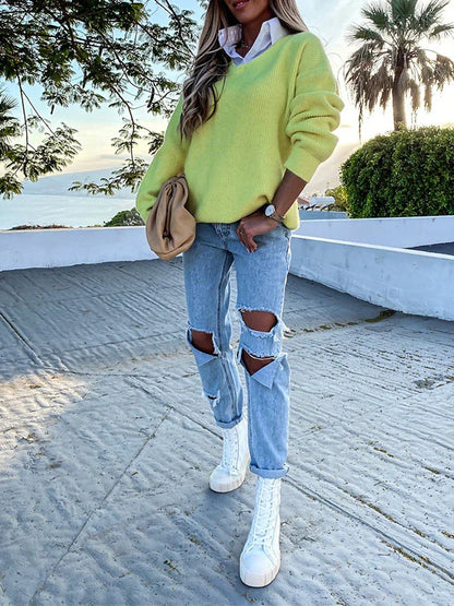 Maglione in stile vintage senza tempo