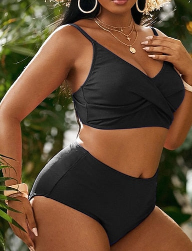 Standard Surfing Tankinis & Bikinis Bathing Suit 2 Pieces Colored Open Back Uv Protection Elastic Sleeveless Swimwear Surfing Diving Swimming Summer