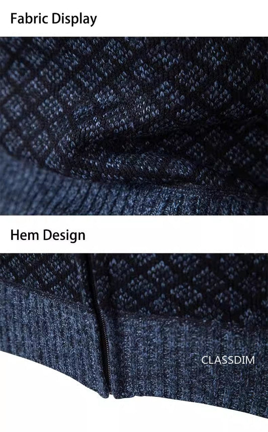 LP | collo alto in pile spesso caldo maglione 2024