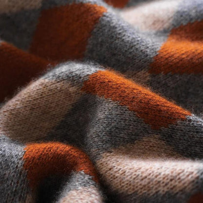 LP | Maglia in lana colorata con scollo a O 2024