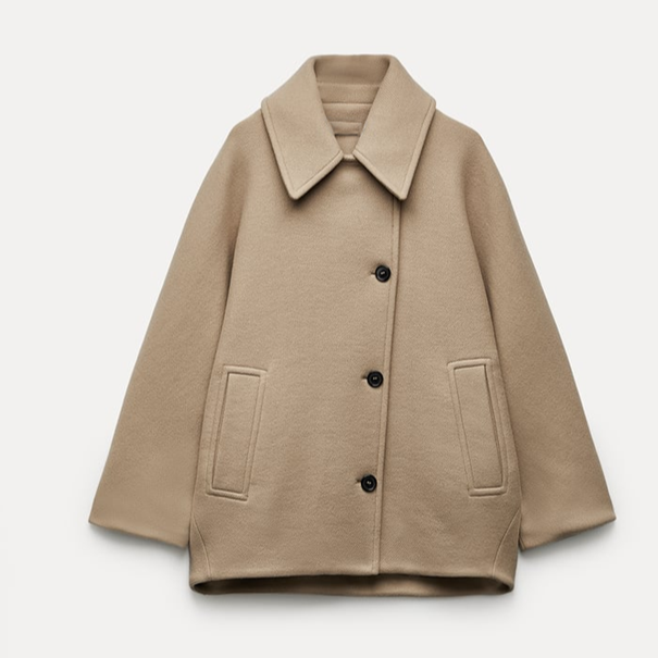LP | Cappotto di lana oversize