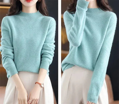 LP | Maglia morbida con collo alto