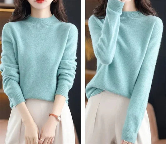 LP | Maglia morbida con collo alto