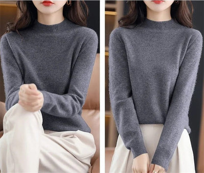 LP | Maglia morbida con collo alto