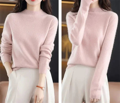 LP | Maglia morbida con collo alto