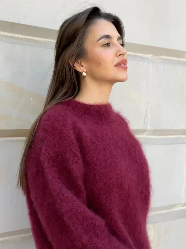Maglione dal design curato